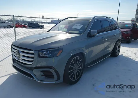2025 Mercedes-Benz Gls 450 4Matic из США, поврежденный, VIN 4JGFF5KE5SB446534